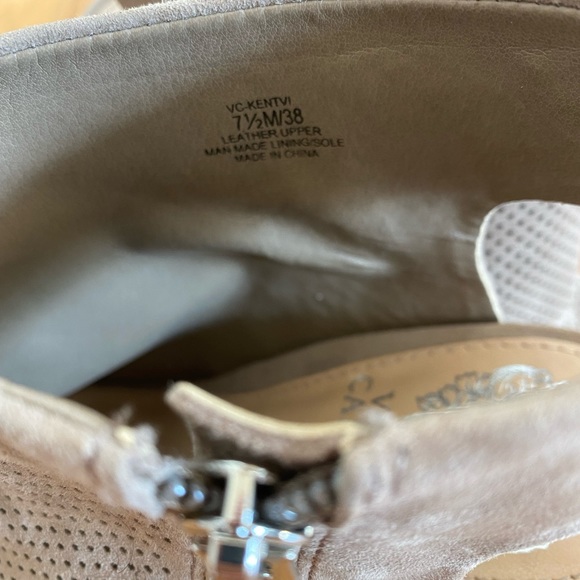 Vince camuto open toe booties size 7.5 - Picture 4 of 5